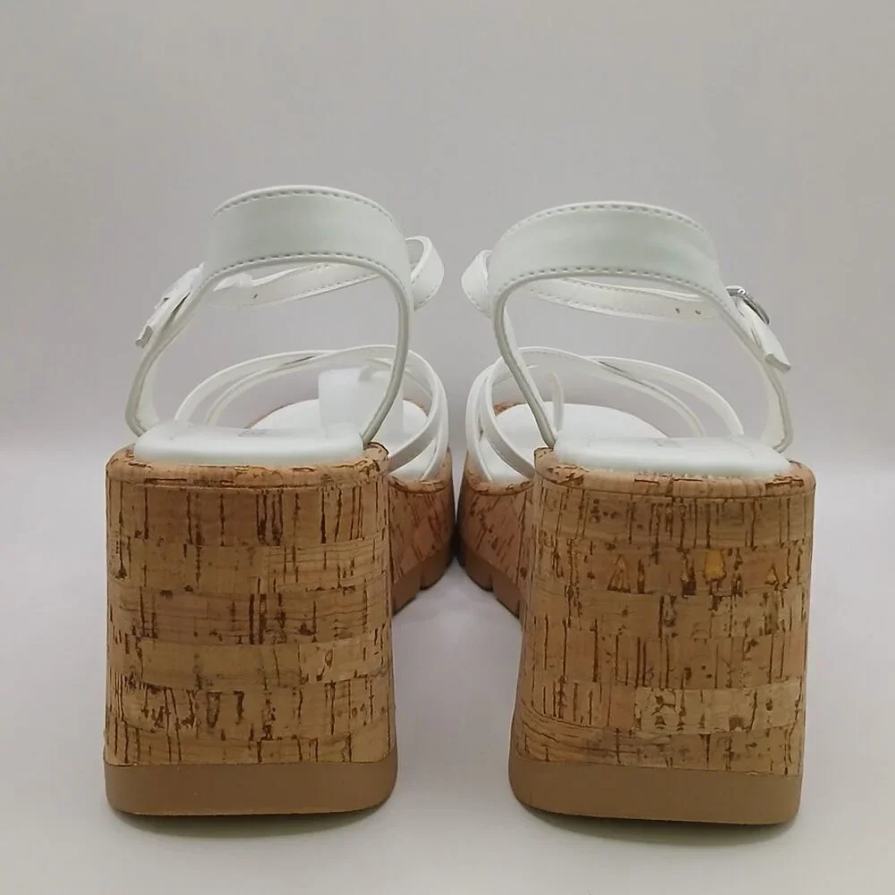 Madden Girl Volt Strappy Wedge Sandals - Picture 5 of 9